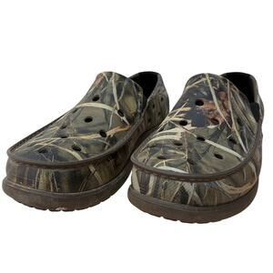 Crocs Santa Cruz Realtree Edge Camouflage Slip-On Shoes Men’s Size 14 NWT CROCS Mens Santa Cruz RealTree Edge Slip on Loafer Size 7M  main image 3